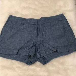 Loft Chambray Shorts